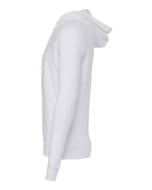 BELLA + CANVAS 3739 - Unisex Sponge Fleece Full-Zip Hoodie Sweatshirt - White