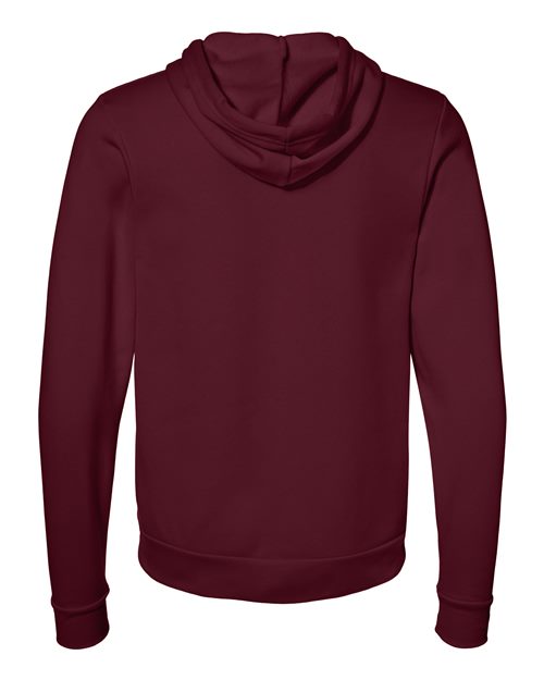 BELLA + CANVAS 3739 - Unisex Sponge Fleece Full-Zip Hoodie Sweatshirt - Maroon