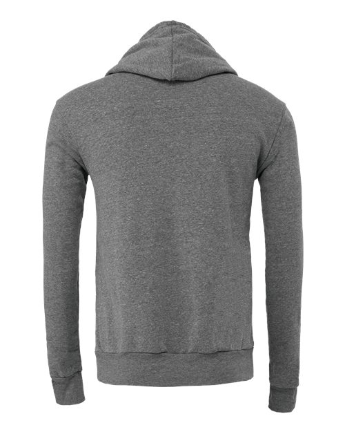 BELLA + CANVAS 3719 - Unisex Sponge Fleece Hoodie Sweatshirt - Deep Heather