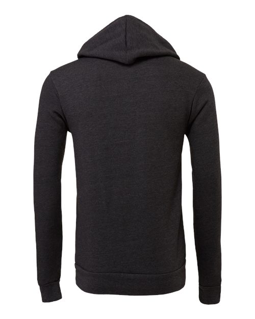 BELLA + CANVAS 3719 - Unisex Sponge Fleece Hoodie Sweatshirt - Dark Grey Heather