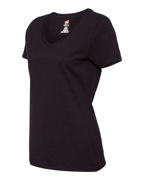 Hanes S04V - Women's Perfect-T V-Neck T-Shirt Hanes