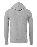 BELLA + CANVAS 3719 - Unisex Sponge Fleece Hoodie Sweatshirt - Athletic Heather
