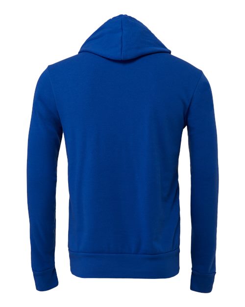 BELLA + CANVAS 3719 - Unisex Sponge Fleece Hoodie Sweatshirt - True Royal
