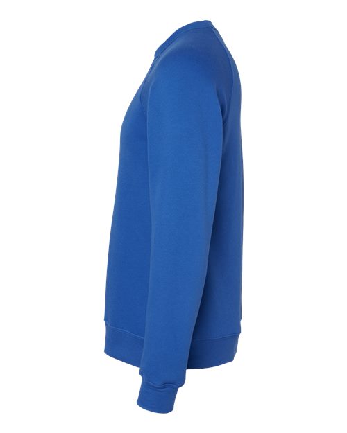 BELLA + CANVAS 3901 - Unisex Sponge Fleece Raglan Crewneck Sweatshirt - True Royal