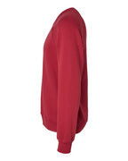 BELLA + CANVAS 3901 - Unisex Sponge Fleece Raglan Crewneck Sweatshirt - Cardinal