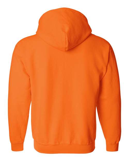 Gildan 18600 - Unisex Heavy BlendTM Full-Zip Hooded Sweatshirt - Safety Orange