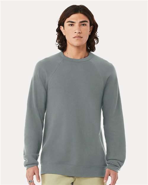 BELLA + CANVAS 3901 - Unisex Sponge Fleece Raglan Crewneck Sweatshirt BELLA + CANVAS
