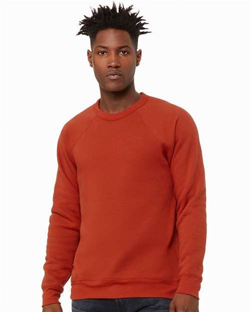 BELLA + CANVAS 3901 - Unisex Sponge Fleece Raglan Crewneck Sweatshirt BELLA + CANVAS