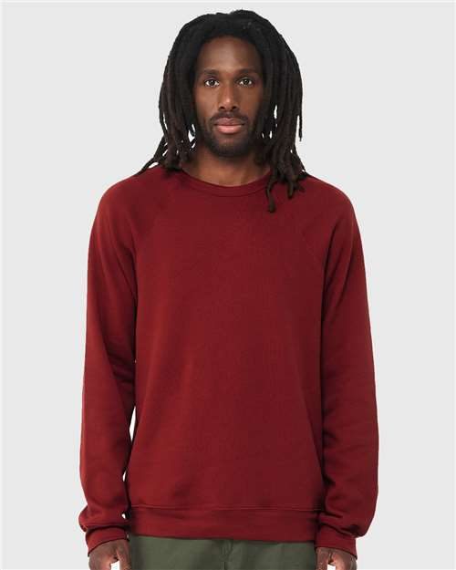BELLA + CANVAS 3901 - Unisex Sponge Fleece Raglan Crewneck Sweatshirt BELLA + CANVAS
