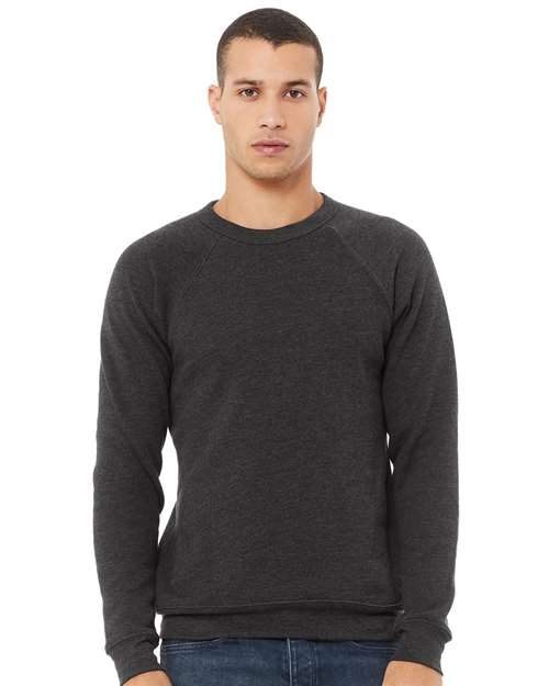 BELLA + CANVAS 3901 - Unisex Sponge Fleece Raglan Crewneck Sweatshirt BELLA + CANVAS