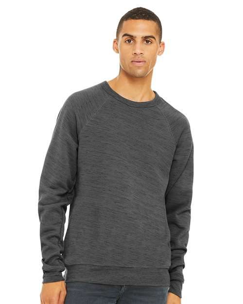 BELLA + CANVAS 3901 - Unisex Sponge Fleece Raglan Crewneck Sweatshirt BELLA + CANVAS