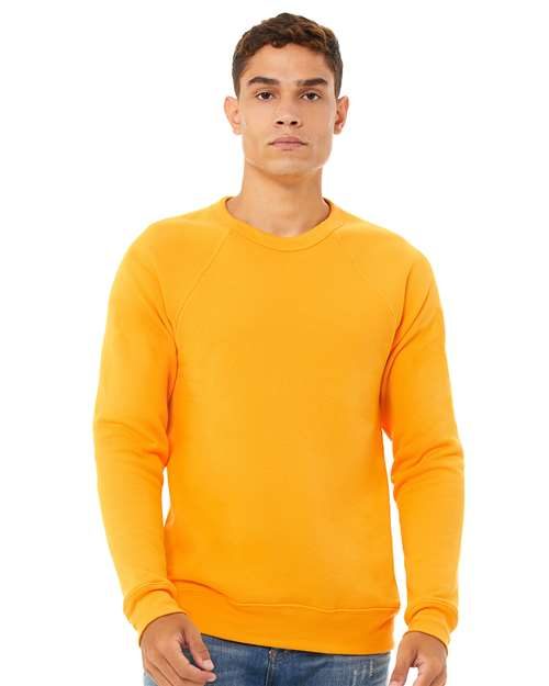 BELLA + CANVAS 3901 - Unisex Sponge Fleece Raglan Crewneck Sweatshirt BELLA + CANVAS