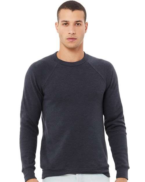 BELLA + CANVAS 3901 - Unisex Sponge Fleece Raglan Crewneck Sweatshirt BELLA + CANVAS