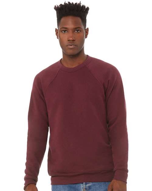 BELLA + CANVAS 3901 - Unisex Sponge Fleece Raglan Crewneck Sweatshirt BELLA + CANVAS