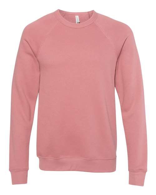 BELLA + CANVAS 3901 - Unisex Sponge Fleece Raglan Crewneck Sweatshirt BELLA + CANVAS