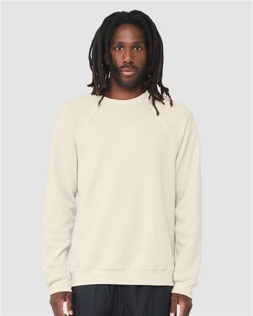 BELLA + CANVAS 3901 - Unisex Sponge Fleece Raglan Crewneck Sweatshirt BELLA + CANVAS