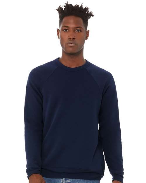 BELLA + CANVAS 3901 - Unisex Sponge Fleece Raglan Crewneck Sweatshirt BELLA + CANVAS
