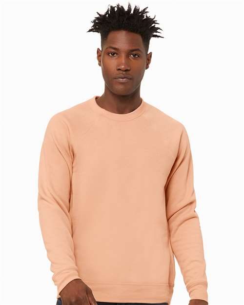 BELLA + CANVAS 3901 - Unisex Sponge Fleece Raglan Crewneck Sweatshirt BELLA + CANVAS