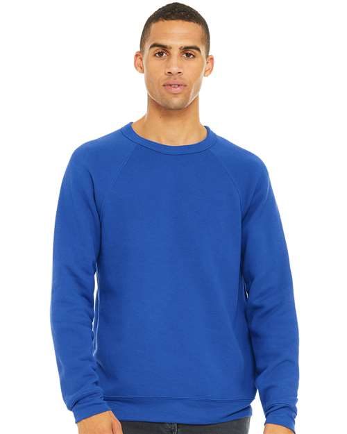 BELLA + CANVAS 3901 - Unisex Sponge Fleece Raglan Crewneck Sweatshirt BELLA + CANVAS