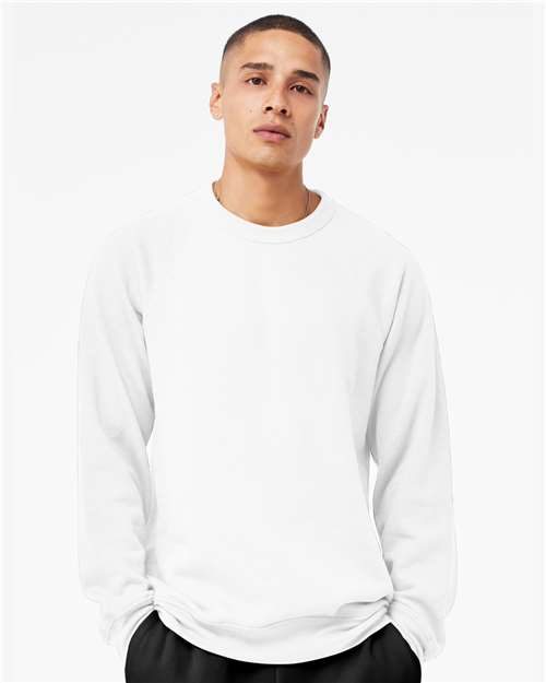 BELLA + CANVAS 3901 - Unisex Sponge Fleece Raglan Crewneck Sweatshirt BELLA + CANVAS