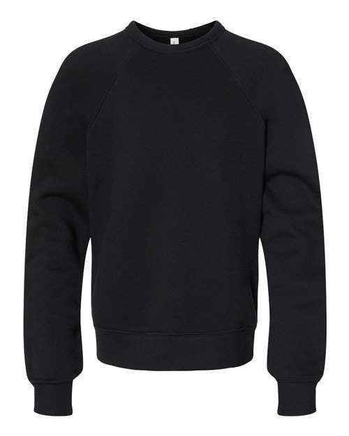 BELLA + CANVAS 3901Y - Youth Sponge Fleece Crewneck Sweatshirt