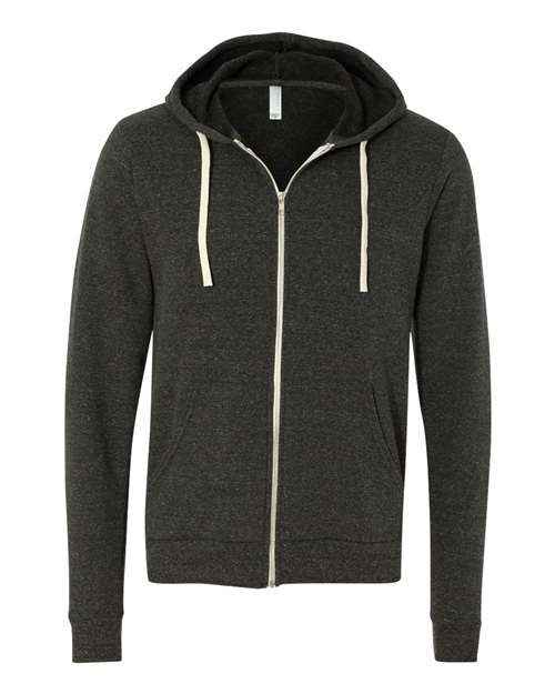 BELLA + CANVAS 3909 - Unisex Triblend Sponge Fleece Full-Zip Hoodie Sweatshirt