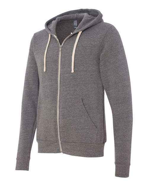 BELLA + CANVAS 3909 - Unisex Triblend Sponge Fleece Full-Zip Hoodie Sweatshirt
