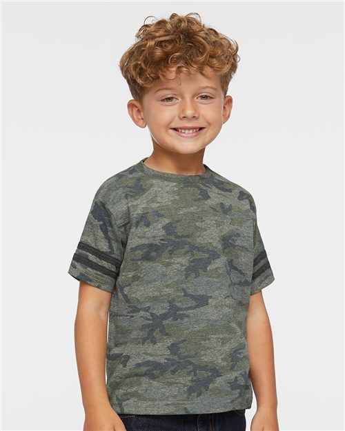 Rabbit Skins 3037 - Toddler Football Fine Jersey Tee