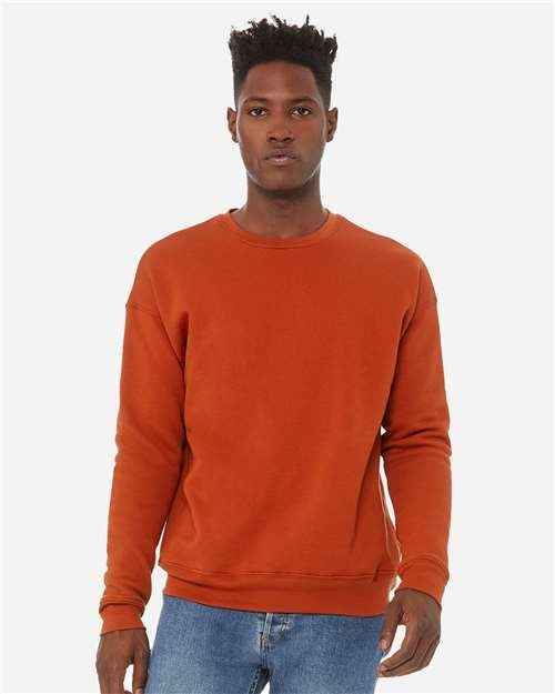 BELLA + CANVAS 3945 - Unisex Sponge Fleece Drop Shoulder Crewneck Sweatshirt