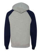 JERZEES 96CR - Unisex Nublend® Colorblocked Raglan Hooded Sweatshirt JERZEES