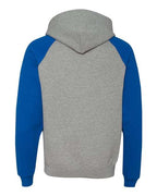 JERZEES 96CR - Unisex Nublend® Colorblocked Raglan Hooded Sweatshirt JERZEES