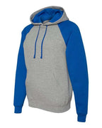 JERZEES 96CR - Unisex Nublend® Colorblocked Raglan Hooded Sweatshirt JERZEES