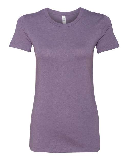 BELLA + CANVAS 6004 - Women's Slim Fit Tee - Heather Purple