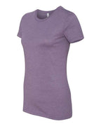BELLA + CANVAS 6004 - Women's Slim Fit Tee - Heather Purple