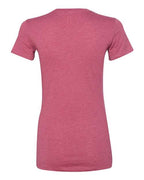 BELLA + CANVAS 6004 - Women's Slim Fit Tee - Heather Raspberry