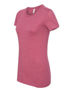 BELLA + CANVAS 6004 - Women's Slim Fit Tee - Heather Raspberry