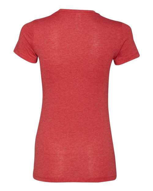 BELLA + CANVAS 6004 - Women's Slim Fit Tee - Heather Red