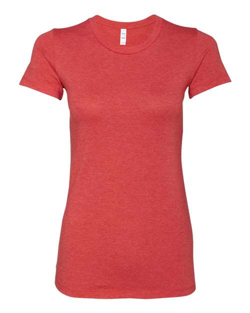 BELLA + CANVAS 6004 - Women's Slim Fit Tee - Heather Red