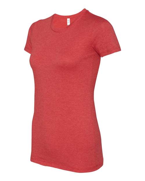 BELLA + CANVAS 6004 - Women's Slim Fit Tee - Heather Red