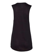 BELLA + CANVAS 8803 - Women's Flowy Scoop Muscle Tank - Black