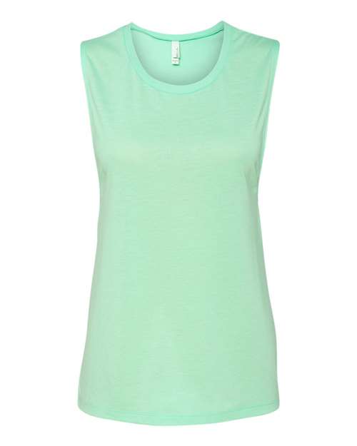 BELLA + CANVAS 8803 - Women's Flowy Scoop Muscle Tank - Mint