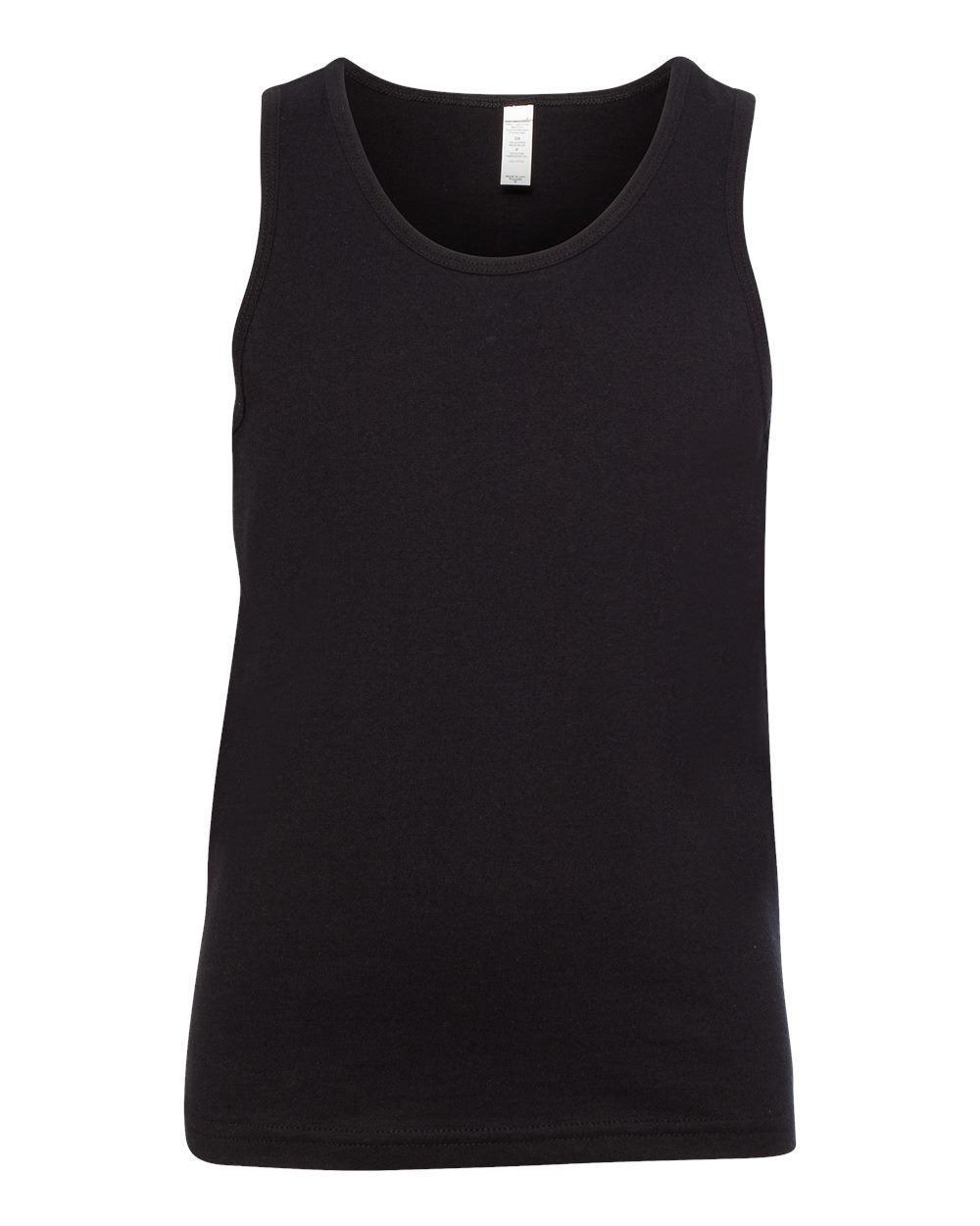 BELLA + CANVAS 3480Y — Youth Jersey Tank — Black