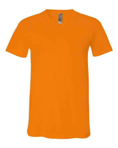 BELLA + CANVAS 3005 - Unisex Jersey V-Neck Tee - Orange