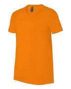 BELLA + CANVAS 3005 - Unisex Jersey V-Neck Tee - Orange