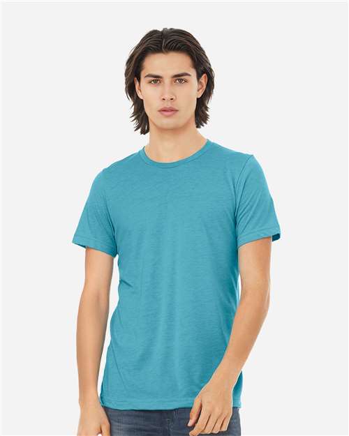 BELLA + CANVAS 3413 - Triblend Tee - Aqua Triblend