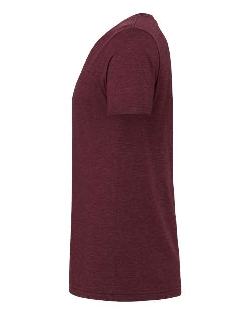 BELLA + CANVAS 3413 - Triblend Tee - Maroon Triblend