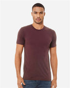 BELLA + CANVAS 3413 - Triblend Tee - Maroon Triblend