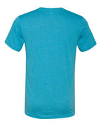BELLA + CANVAS 3415 - Unisex Triblend V-Neck Tee - Aqua Triblend