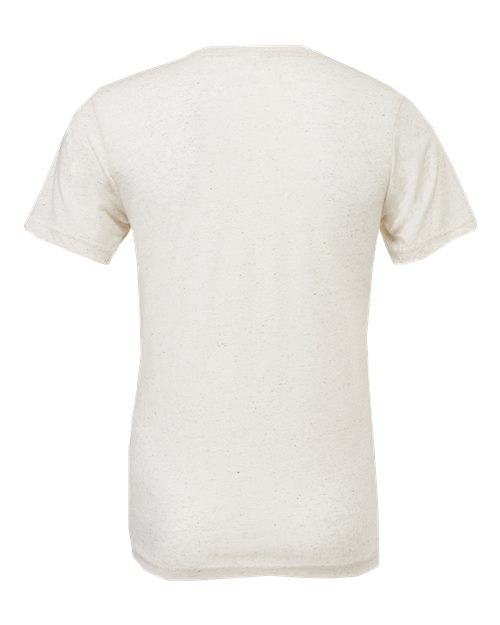 BELLA + CANVAS 3415 - Unisex Triblend V-Neck Tee - Oatmeal Triblend
