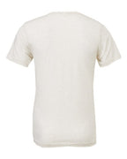 BELLA + CANVAS 3415 - Unisex Triblend V-Neck Tee - Oatmeal Triblend